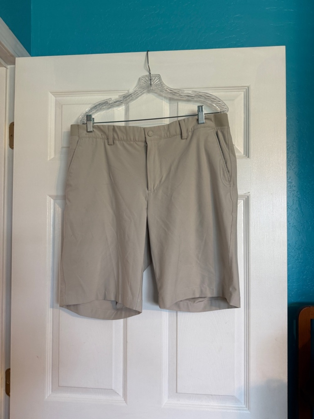 Greg Norman Collection Flat-Front Golf Shorts